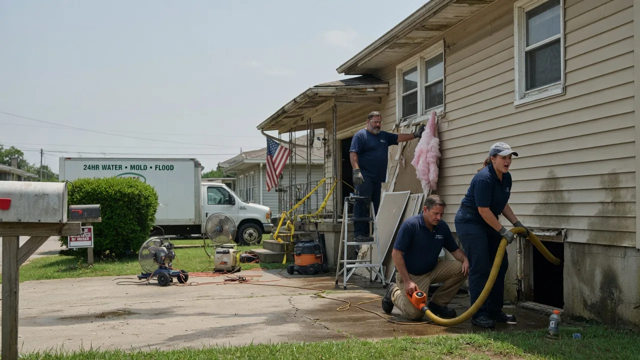 Water Damage Repair in Pierpont, OH near me
